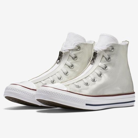 Converse Shoes - Converse White Lucite Cover High Top Sneaker